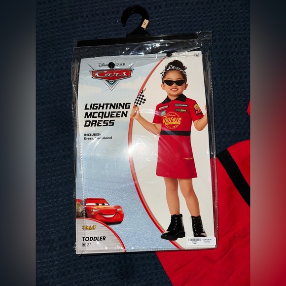 Cars Lightning McQueen Girl’s Costume - Picture 3 of 3